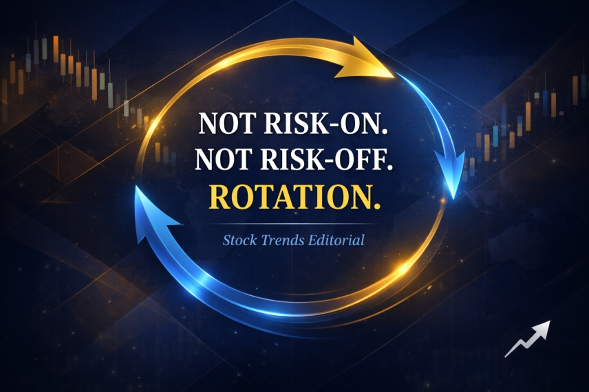 Not Risk-On. Not Risk-Off. Rotation.